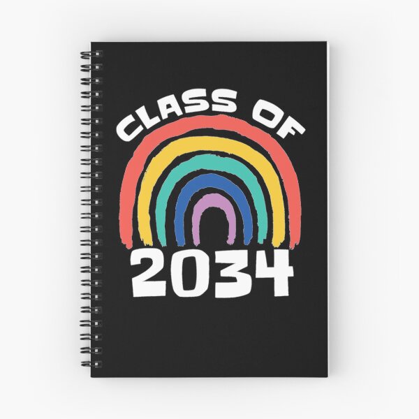 Item preview, CLASS of 2034 Rainbow Grow With Me School Teacher Student designed and sold by Shemar Green.