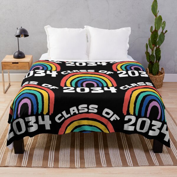 Item preview, CLASS of 2034 Rainbow Grow With Me School Teacher Student designed and sold by Shemar Green.