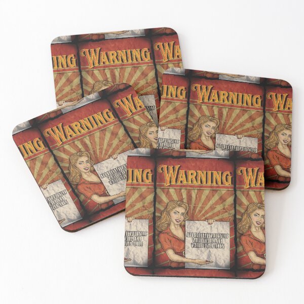 Item preview, Vintage Warning! designed and sold by NuarzDesign.