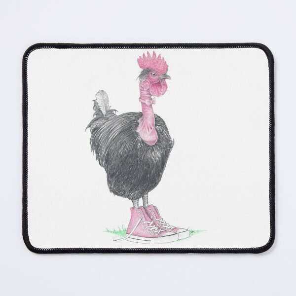 Item preview, Naked Neck Chicken in High Tops designed and sold by JimsBirds.