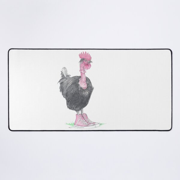 Item preview, Naked Neck Chicken in High Tops designed and sold by JimsBirds.