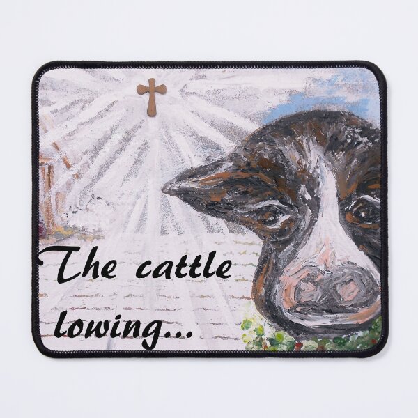Item preview,  Cow at the Manger designed and sold by EloiseArt.