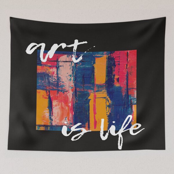 Item preview, Art Is Life Graphic Beautiful Shirt Paint designed and sold by Lamiie.
