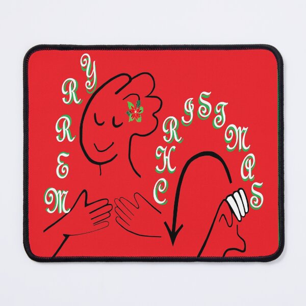 Item preview, ASL Merry Christmas designed and sold by EloiseArt.