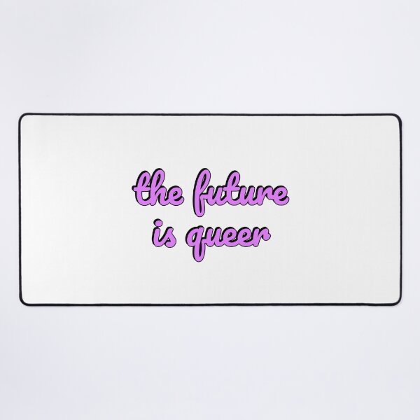 Item preview, The future is queer - pink designed and sold by Inspirationmotivation.