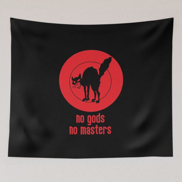 Item preview, No Gods No Masters designed and sold by RevolutionInPaint.