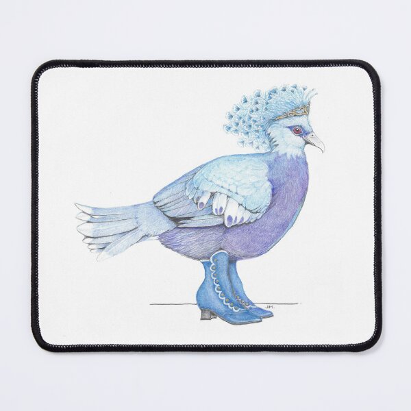 Item preview, Victoria Crowned Pigeon in Victorian shoes designed and sold by JimsBirds.