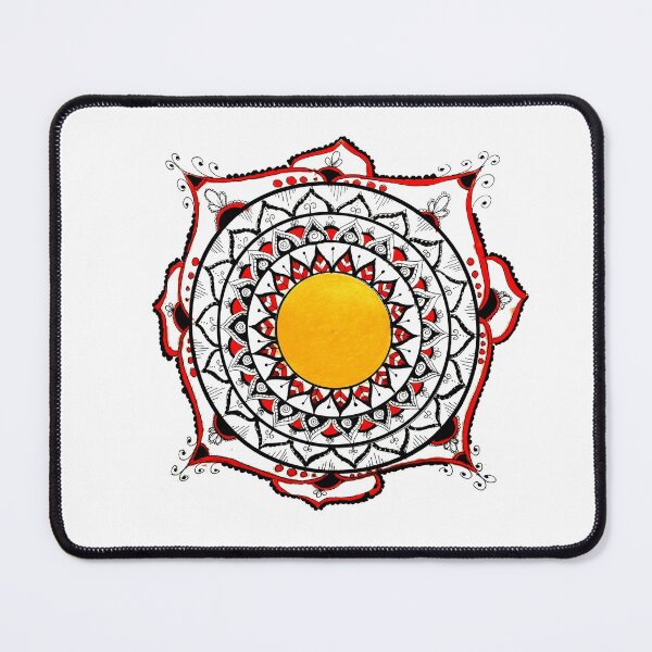 Item preview,  Floral Mandala Art Pattern- Hand Drawn  designed and sold by RomeoSketches.