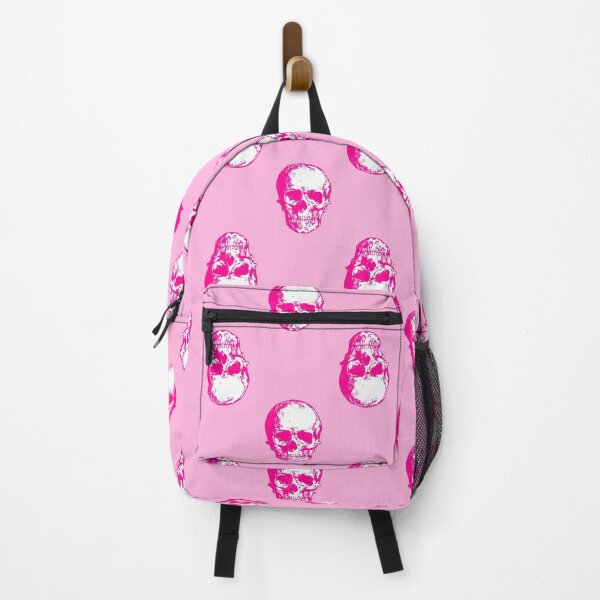 Item preview, halloween pink skull gothic designed and sold by Gossip Rag.