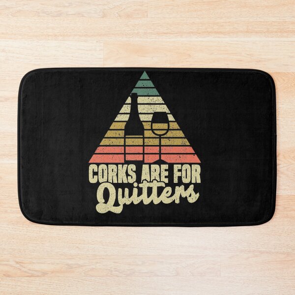 Item preview, Wine lovers Corks are for quitters  designed and sold by fatshirt.