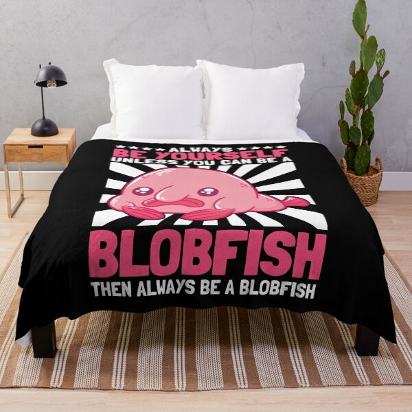 Item preview, Be a blobfish ugly fish marine animal designed and sold by madgrfx.