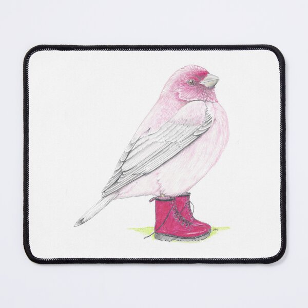 Item preview, Rosefinch in Pink Boots designed and sold by JimsBirds.