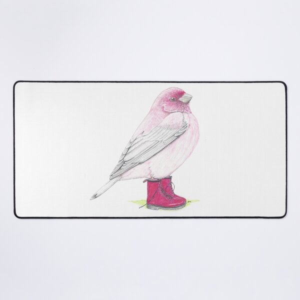 Item preview, Rosefinch in Pink Boots designed and sold by JimsBirds.