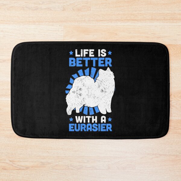 Item preview, Living with Eurasier Asian Spitz family dog designed and sold by madgrfx.