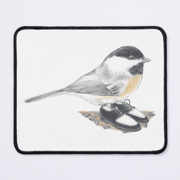 Item preview, Chickadee in retro two tones designed and sold by JimsBirds.