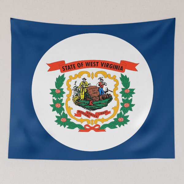Item preview, West Virginia State Flag designed and sold by Derek Rebuck.