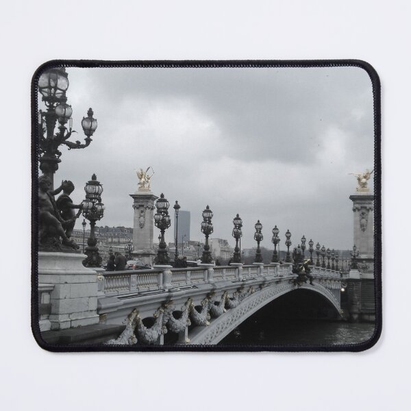 Paris Pont Alexandre III Mouse Pad