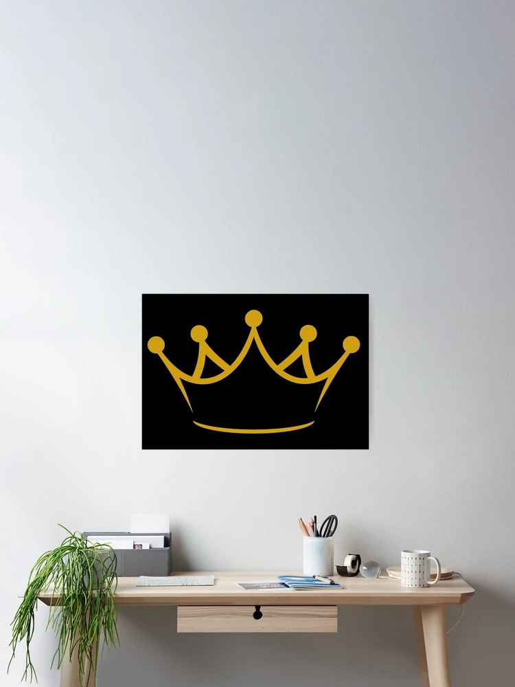 Thumbnail 2 of 3, Poster, Gold Crown designed and sold by RKWstudio.