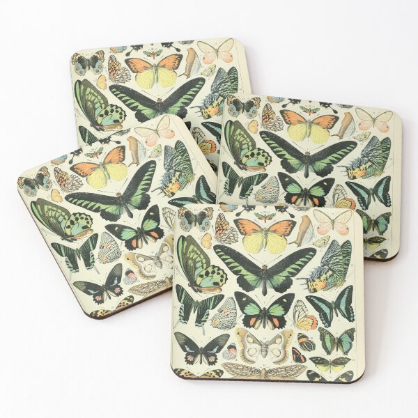 Item preview, Butterflies by Adolphe Millot  designed and sold by Amanda1775.