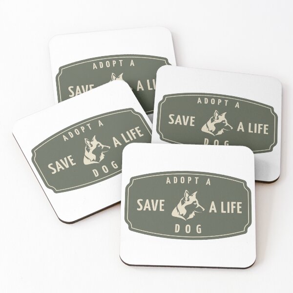 Item preview, Adopt a Dog Save a Life designed and sold by Fiona-Lynn Designs.