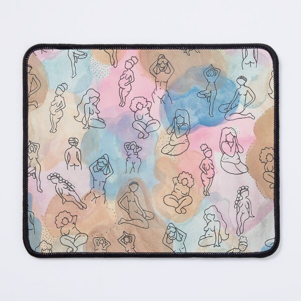 Item preview, Body positive inclusive art designed and sold by Mari Eboli.