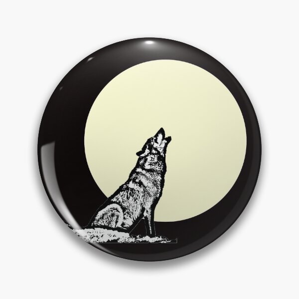 Item preview, Wolf Howling At Moon designed and sold by RevolutionInPaint.