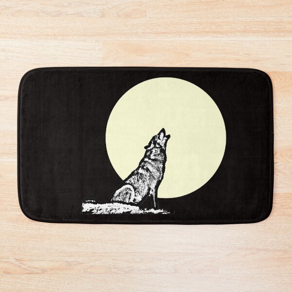 Item preview, Wolf Howling At Moon designed and sold by RevolutionInPaint.