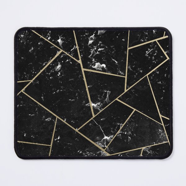 Item preview, Black Marble Gold Geometric Glam #1 #geo #decor #art  designed and sold by Anita's & Bella's Art.
