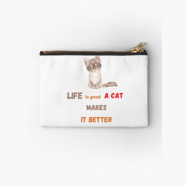 Item preview, Life is good a cat makes it better designed and sold by EagleArtist12.