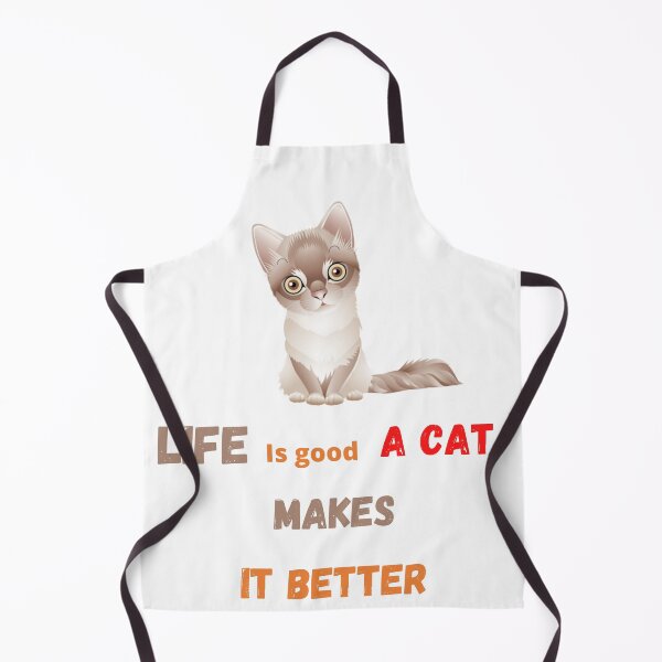Item preview, Life is good a cat makes it better designed and sold by EagleArtist12.