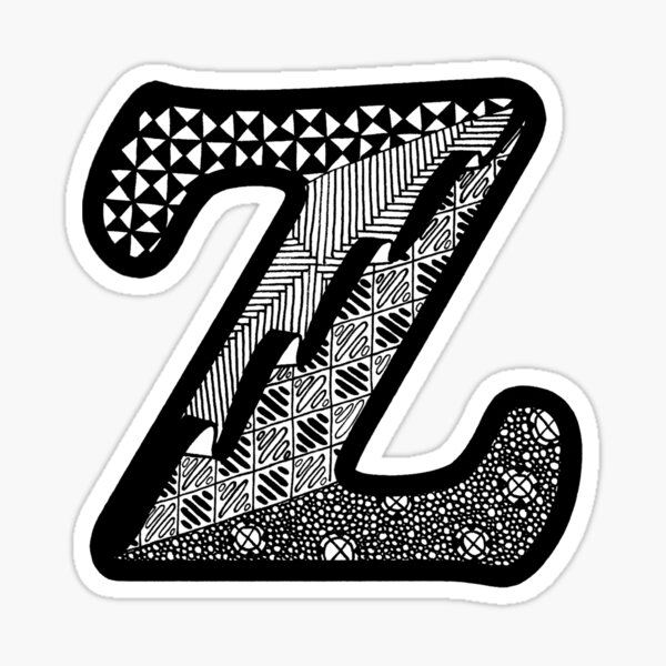 Aperçu de l'œuvre Lettre z créée et vendue par DreamWearin.