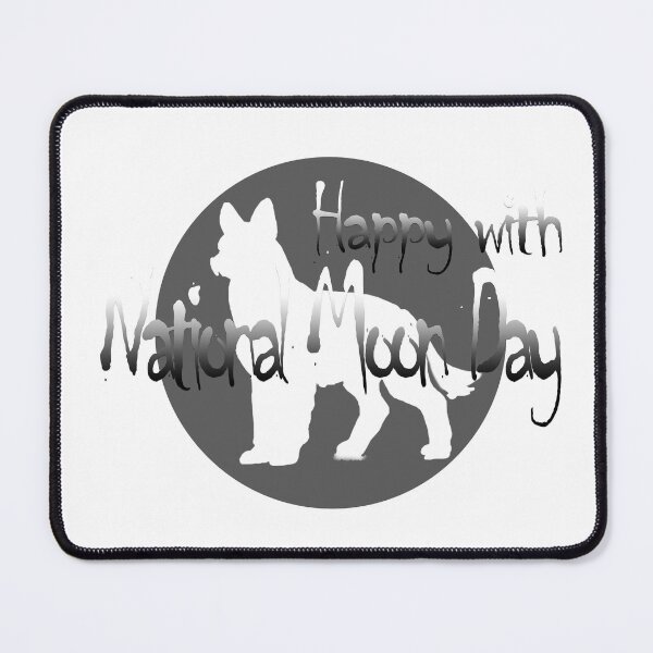 Item preview, Happy with National Moon Day designed and sold by Kenvis-edu.