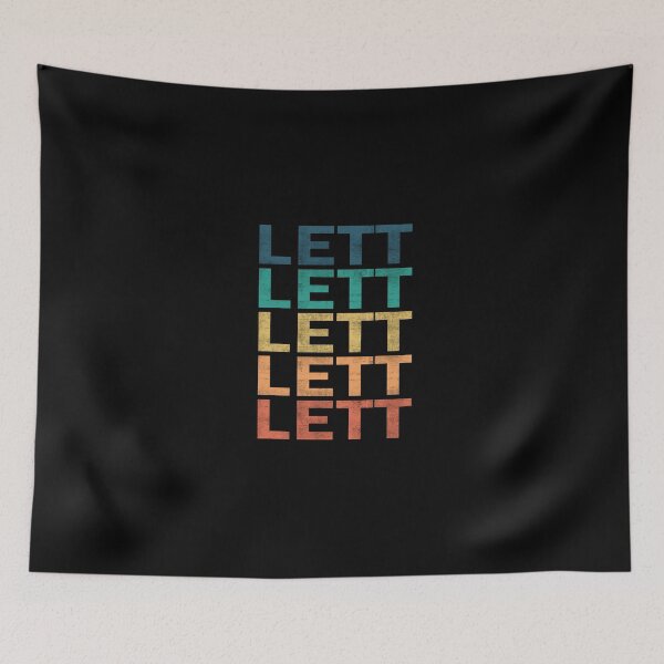 Item preview, Lett Name T Shirt - Lett Vintage Retro Lett Name Gift Item Tee designed and sold by cattontawn.