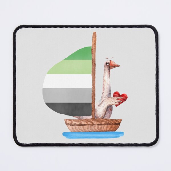 Item preview, Ahoy aromantic LGBTQ sailor | Aromantic designed and sold by Petra Becker.