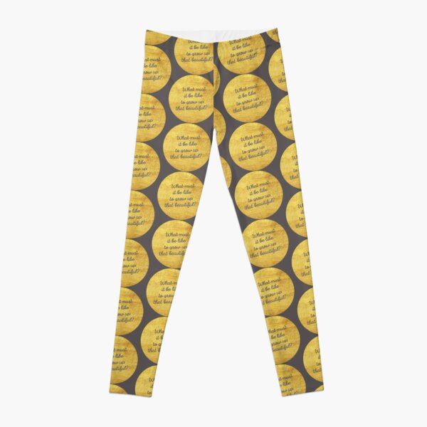 Gold Rush Leggings for Sale