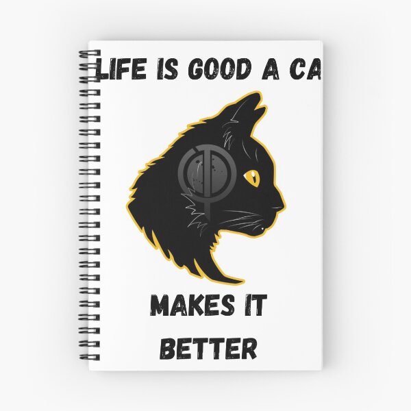 Item preview, Life is good a cat makes it better designed and sold by EagleArtist12.