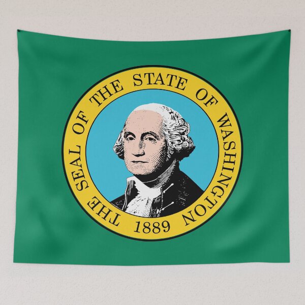 Item preview, Washington State Flag designed and sold by Derek Rebuck.