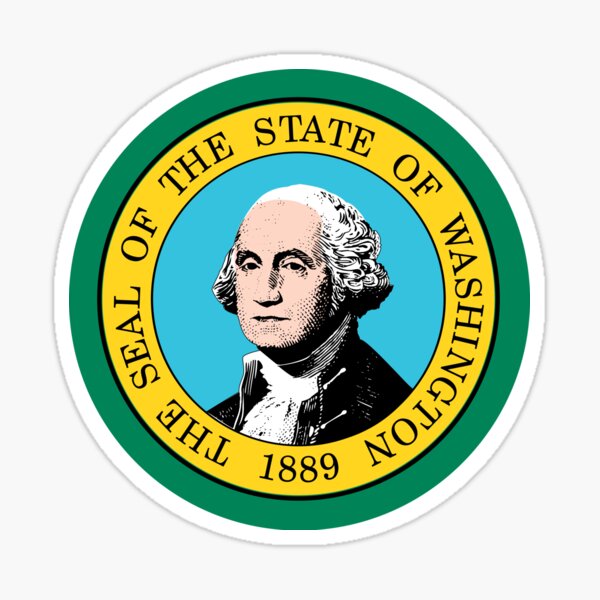 Washington State Flag Sticker