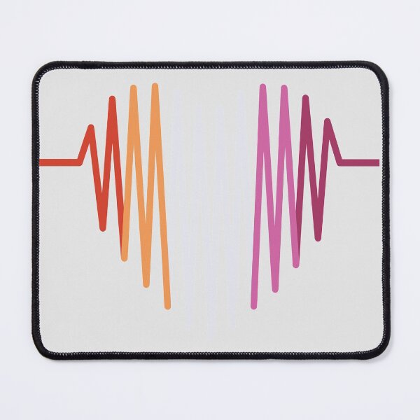 Item preview, Lesbian Sexuality Heartbeat | LGBTQ Pride designed and sold by Petra Becker.