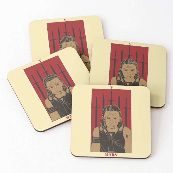 Item preview, V. Mars Tarot Card designed and sold by mysticalgraphic.