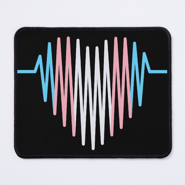 Item preview, Transsexuality Heartbeat | LGBTQ Pride designed and sold by Petra Becker.