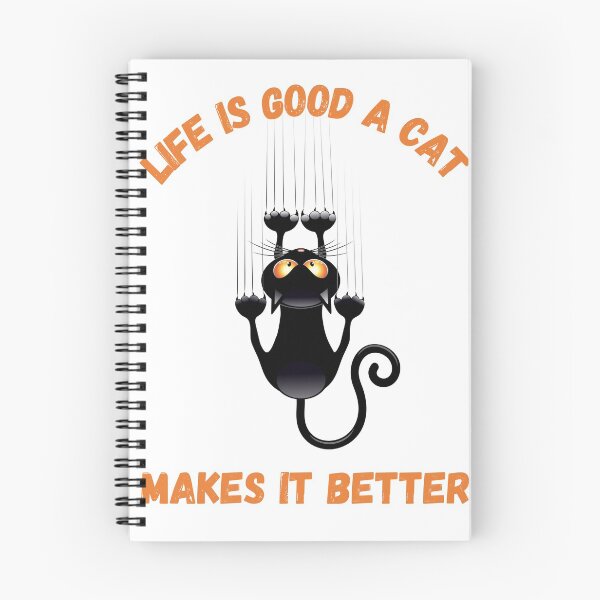 Item preview, Life is good a cat makes it better designed and sold by EagleArtist12.
