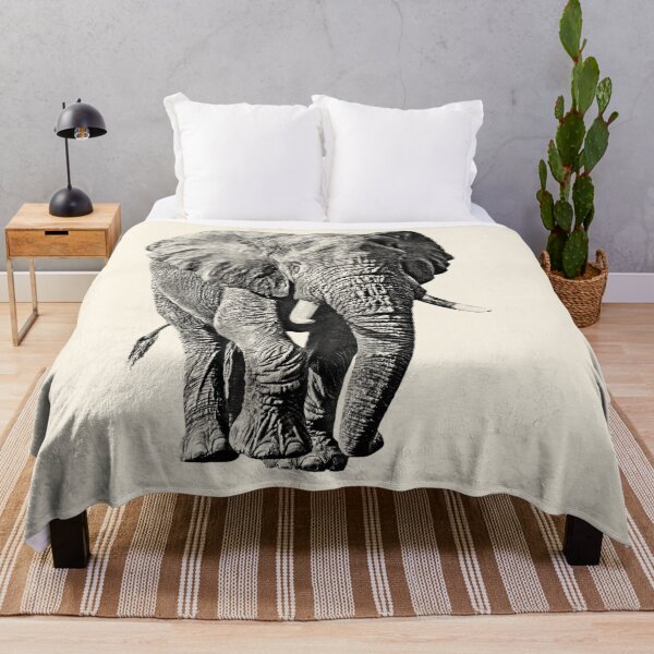 Item preview, African Elephant Full Figure Wildlife designed and sold by Scotch Macaskill.