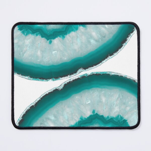 Item preview, Turquoise Teal Agate #1 #gem #decor #art  designed and sold by Anita's & Bella's Art.