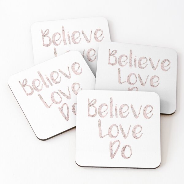 Item preview, Believe love do. designed and sold by Handdrawnbyzoe.