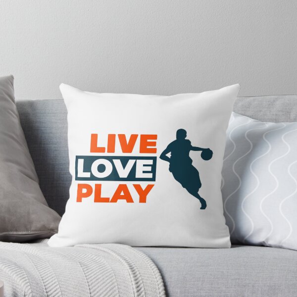 Aperçu de l'œuvre Live Love Play Basketball appelle créée et vendue par Exquisite Escalation Art Gallery  .