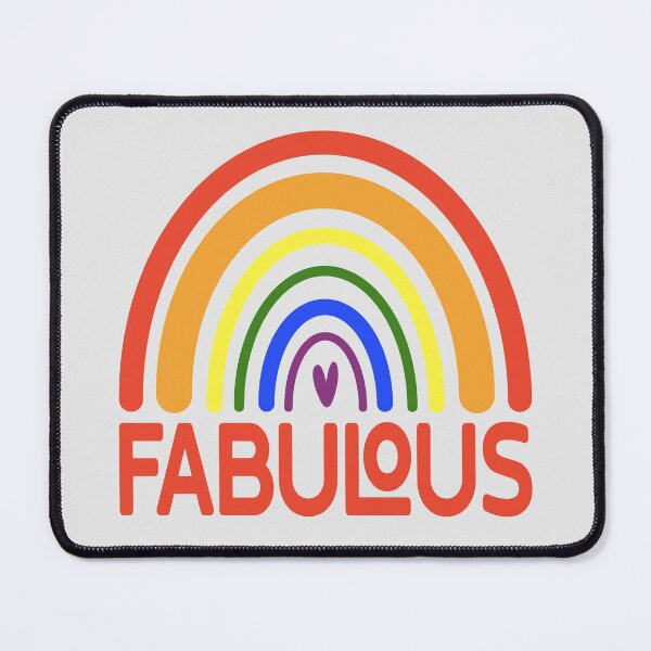 Item preview, Rainbow Queer and Fabulous | LGBTQ Pride designed and sold by Petra Becker.