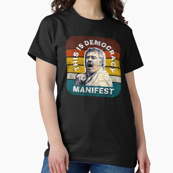 Item preview, Democracy Manifest | Vintage Retro Sunset designed and sold by Aussies-R-Us.