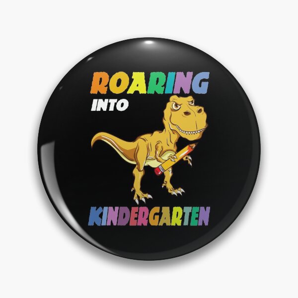 Item preview, Roaring Into Kindergarten Dinosaur Trex Holding Pen Back to School  designed and sold by omgsavariya.
