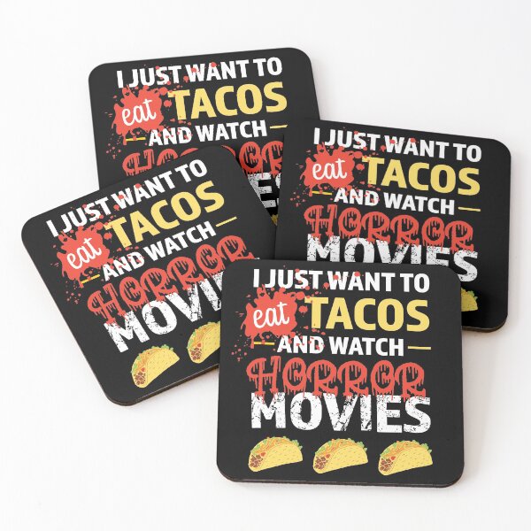 Item preview, Eat Tacos and Watch Horror Movies designed and sold by ChailynReed.